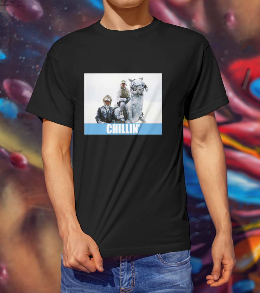 Star Wars Tauntaun Snow Chillin' T-Shirt