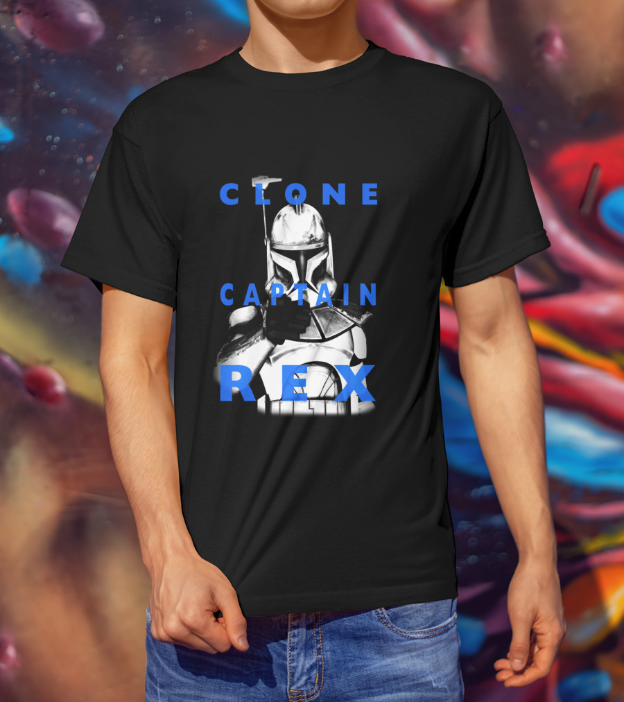 Star Wars The Clone Wars Clone Captain Rex T-Shirt