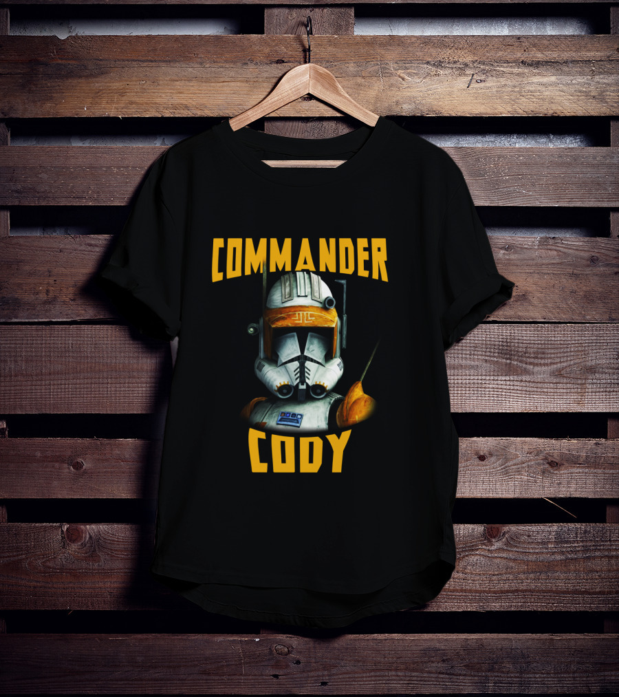 Commander Cody The Clone Wars Big Face T-Shirt