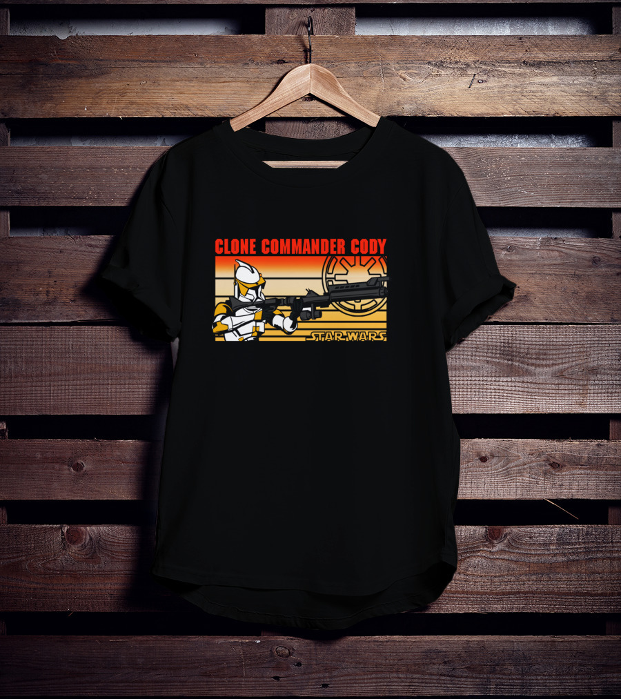 Star Wars Clone Commander Cody Panel T-Shirt