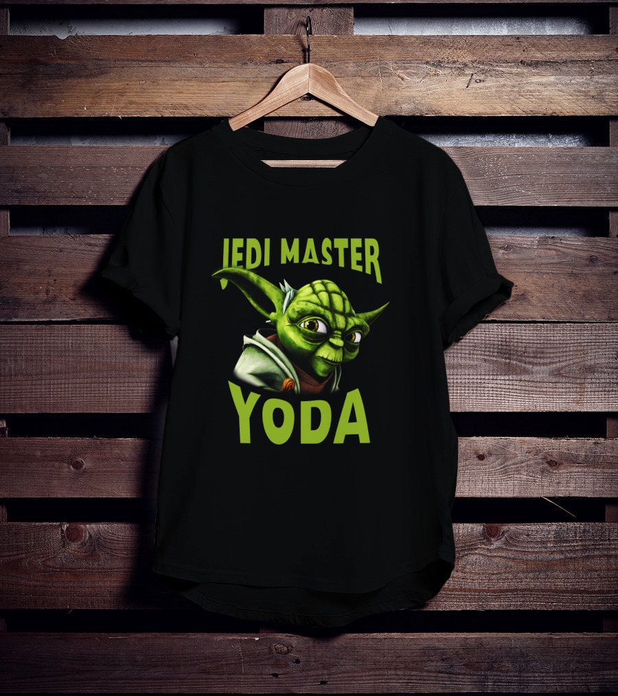 Jedi Master Yoda Big Face The Clone Wars T-Shirt
