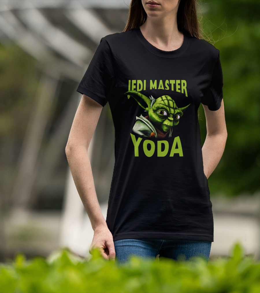 Jedi Master Yoda Big Face The Clone Wars T-Shirt