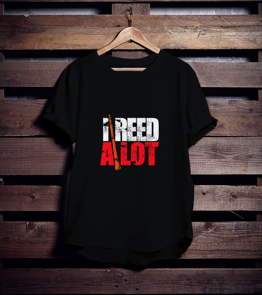 I Reed A Lot Funny Bassoon Musician Humor T-Shirt