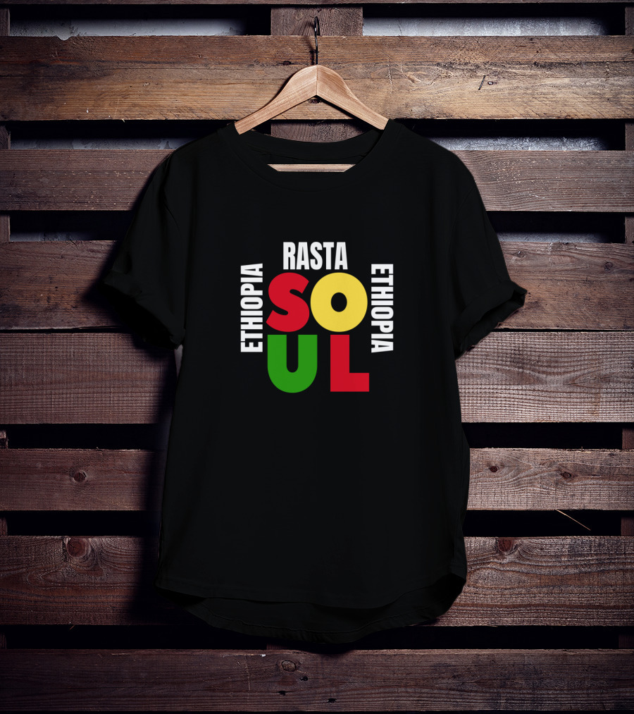 Ethiopia Rasta Soul Heritage Connection T-Shirt