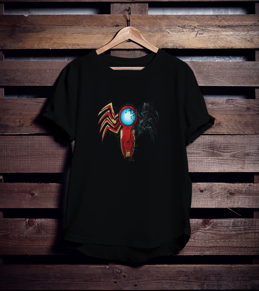 Maximum Venom Iron Man Symbiote Transformation T-Shirt