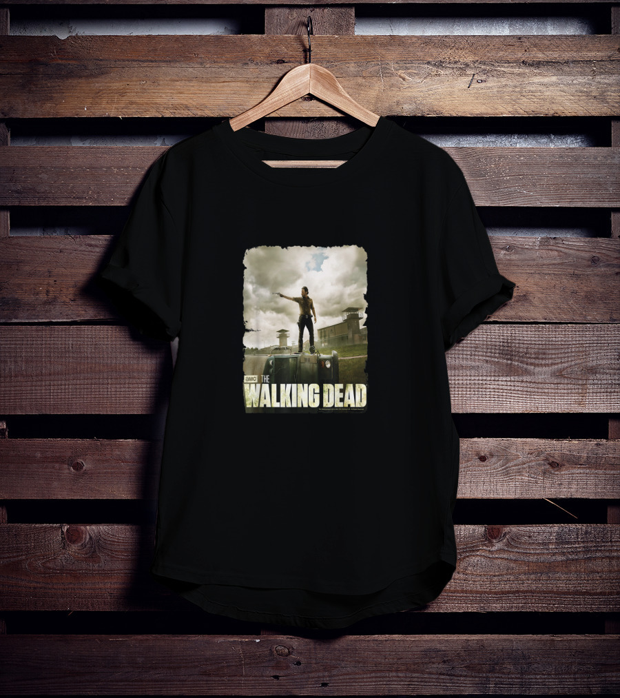 AMC The Walking Dead Prison Guard Tower T-Shirt
