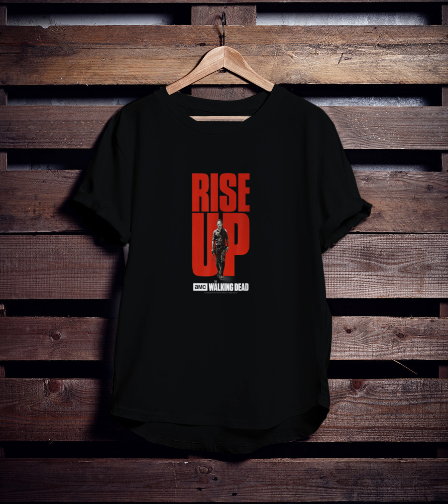 AMC Walking Dead Rise Up Rick T-Shirt