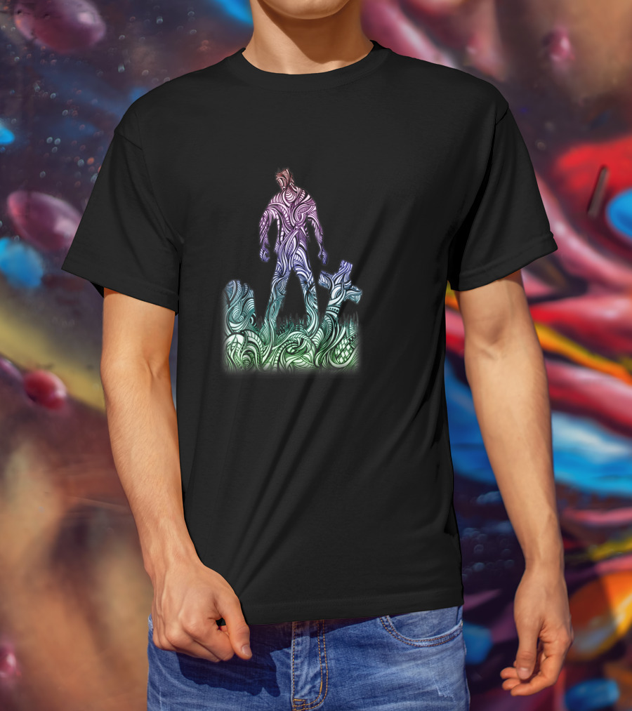 Zen Dead Walking Scary Zombie Grave T-Shirt
