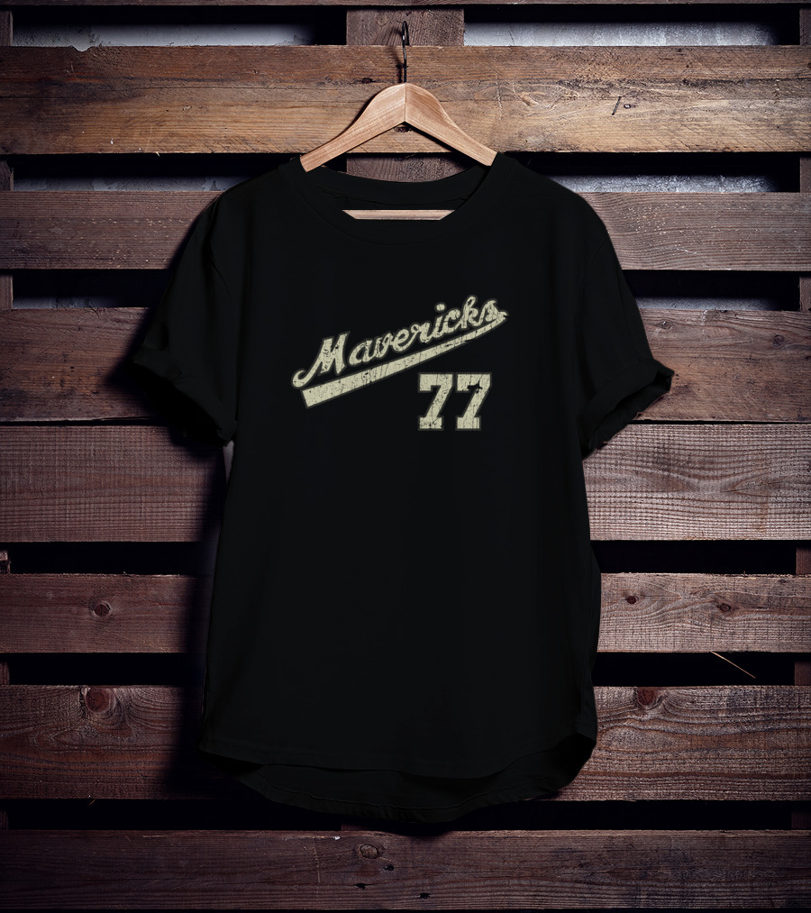 Mavericks 77 Baseball Portland Mavericks T-Shirt