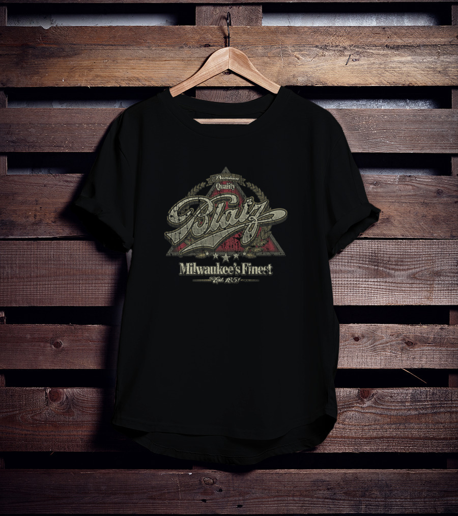 Blatz Beer Milwaukee's Finest Est 1851 T-Shirt