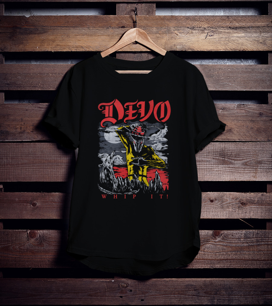 DEVO Whip It Surreal Cowboy T-Shirt