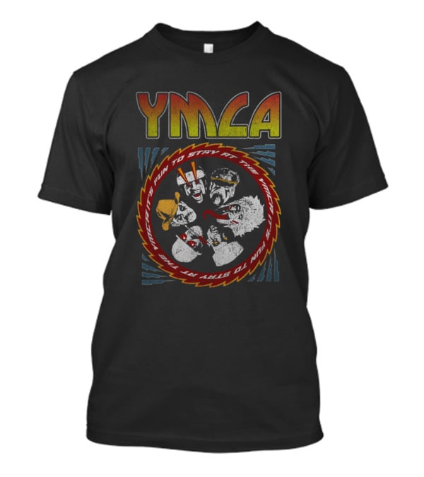 YMCA Disco Disco Zombie It's Fun To Stay At The YMCA T-Shirt