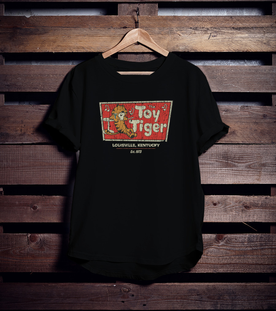 The Toy Tiger Louisville Kentucky Est. 1973 T-Shirt