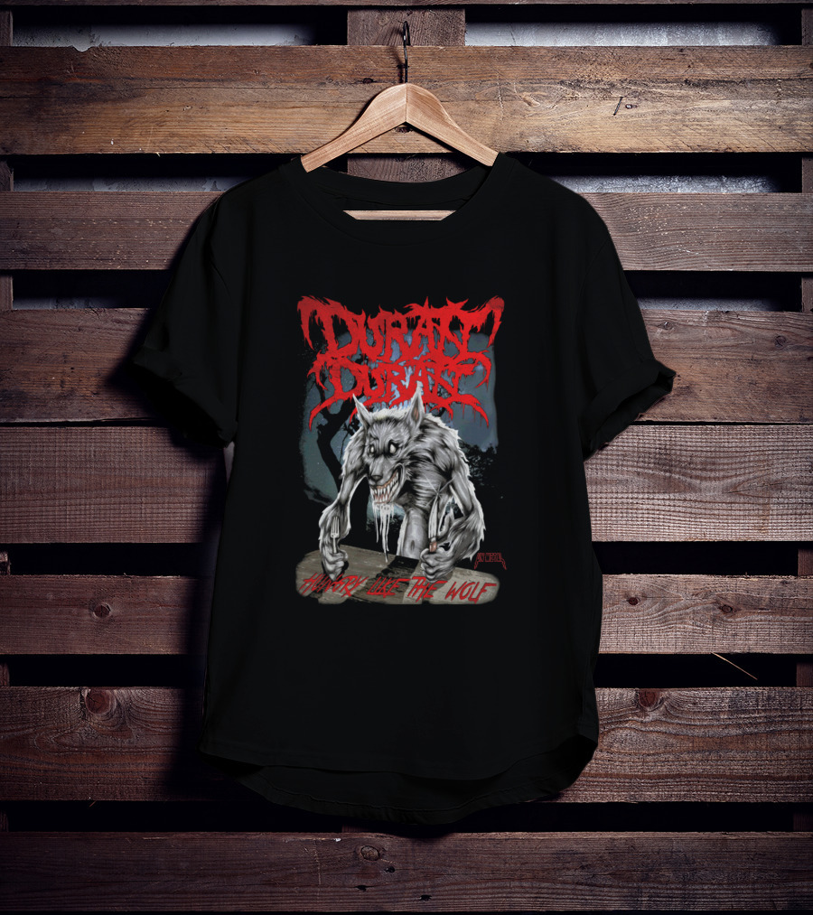 Duran Duran Hungry Like The Wolf Werewolf Horror T-Shirt