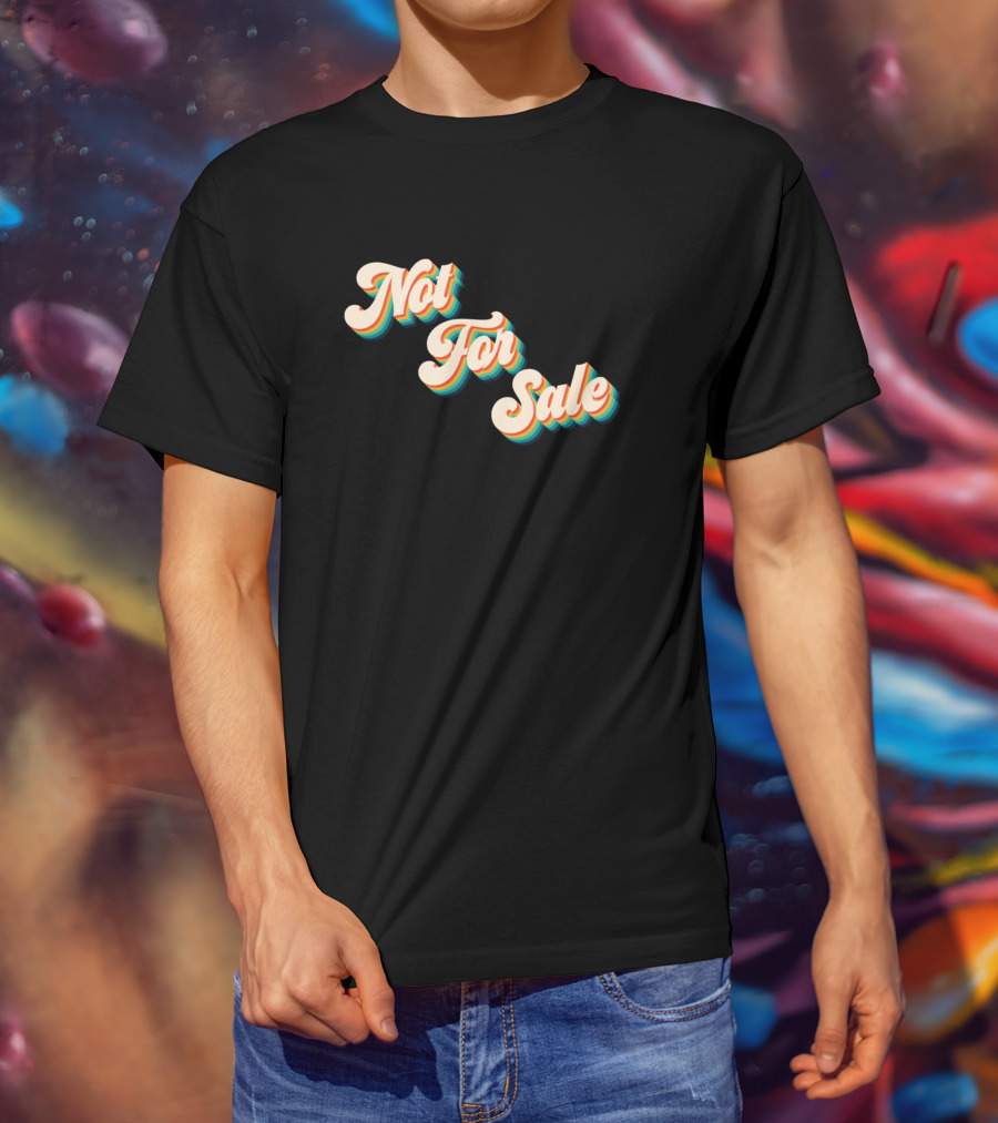 Not For Sale Retro Vintage T-Shirt