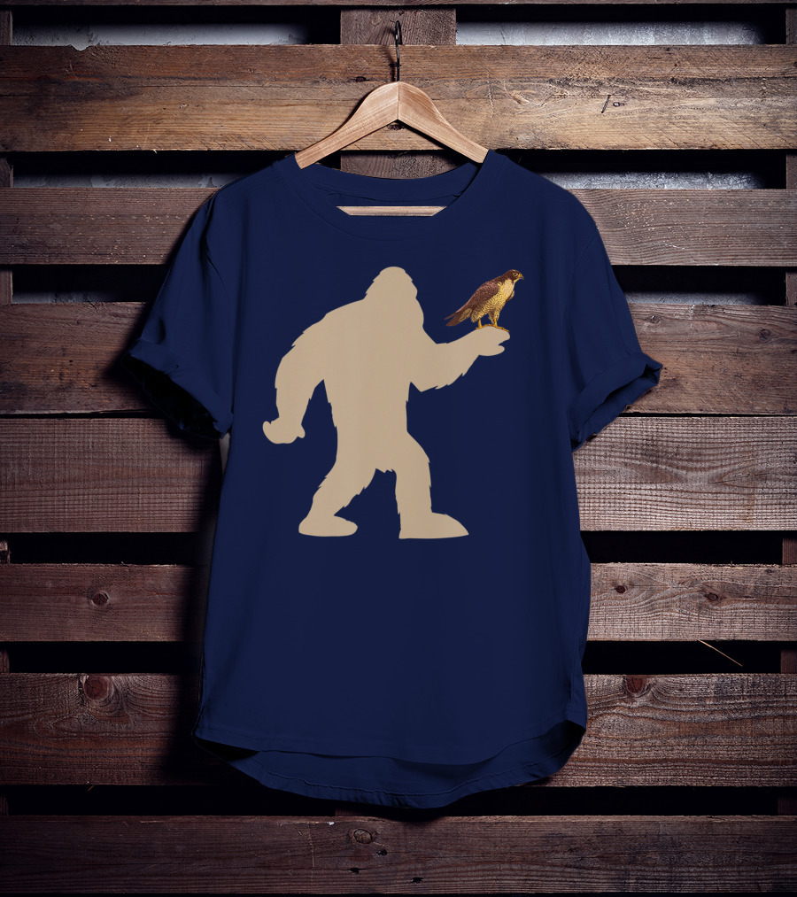 Peregrine Falcon Bigfoot Bird Falcon Animal T-Shirt