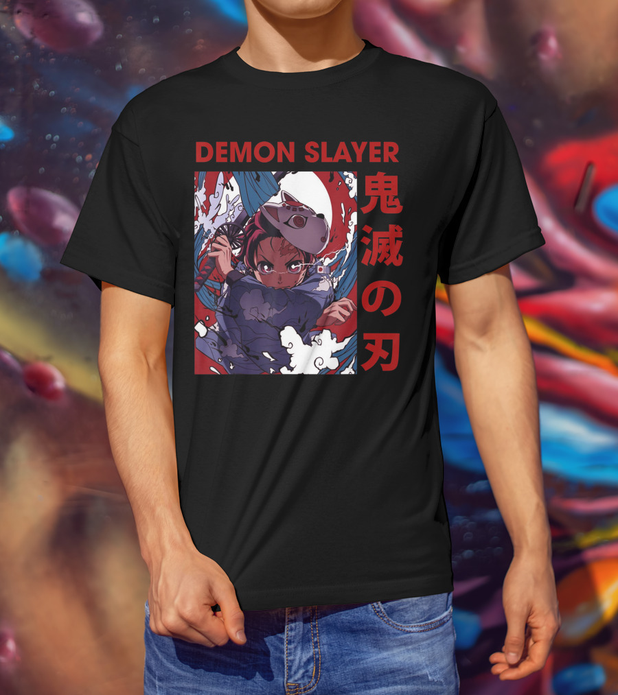 Demon Slayer Japanese Manga Character T-Shirt