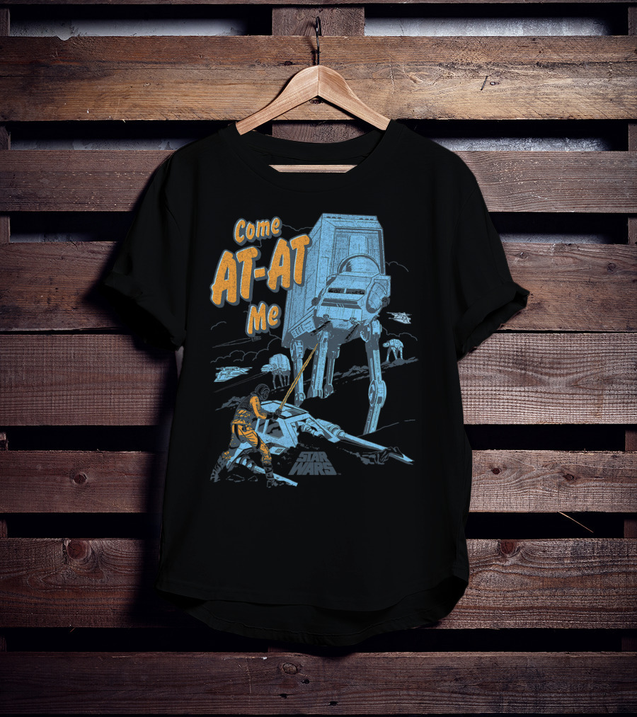 Come AT-AT Me Star Wars The Empire Strikes Back Battle Scene T-Shirt