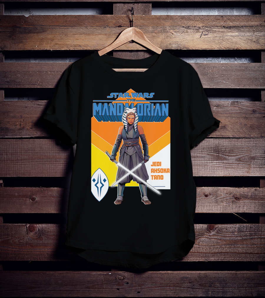 Star Wars The Mandalorian Jedi Ahsoka Tano Lightsaber T-Shirt