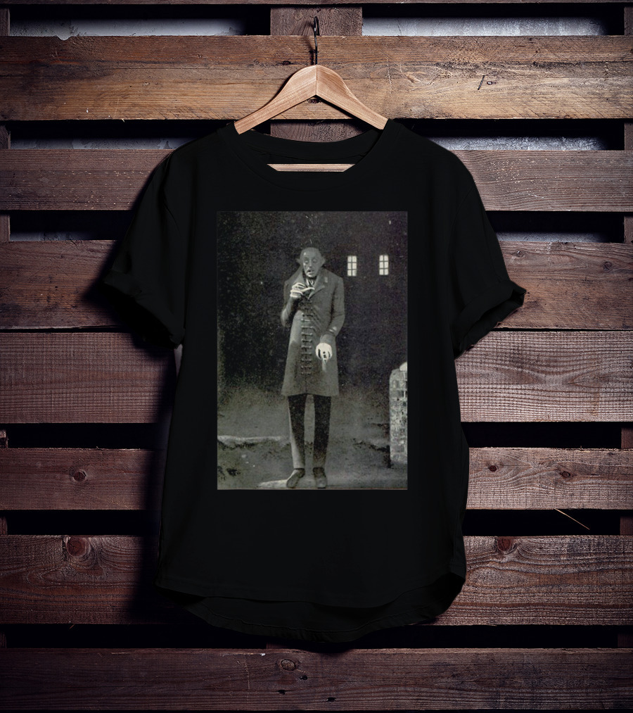 Count Orlok Nosferatu Horror Movie Classic Halloween Monster T-Shirt