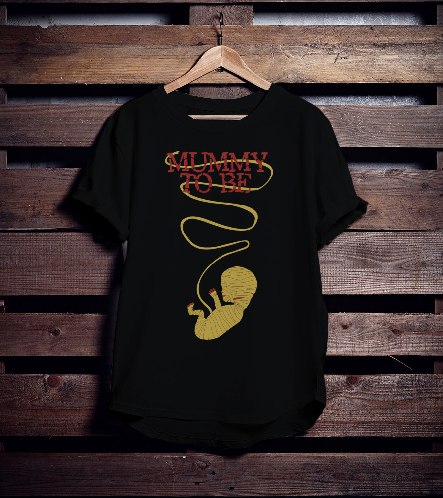 Mummy To Be Halloween Pregnancy Announcement T-Shirt