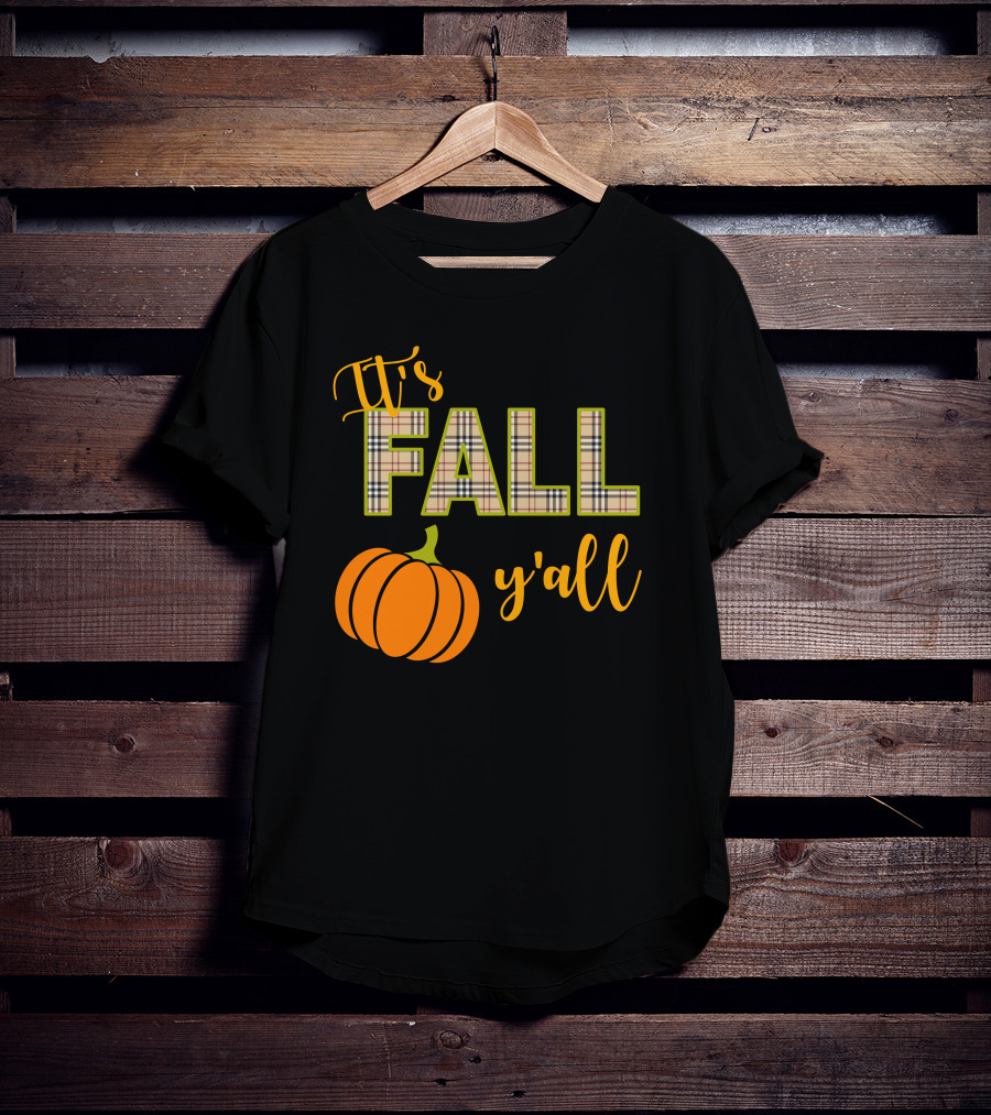 It's Fall Y'all Pumpkin T-Shirt