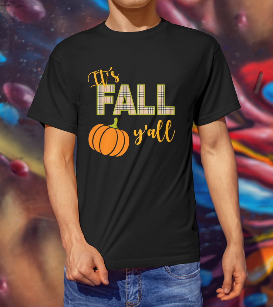 It's Fall Y'all Pumpkin T-Shirt