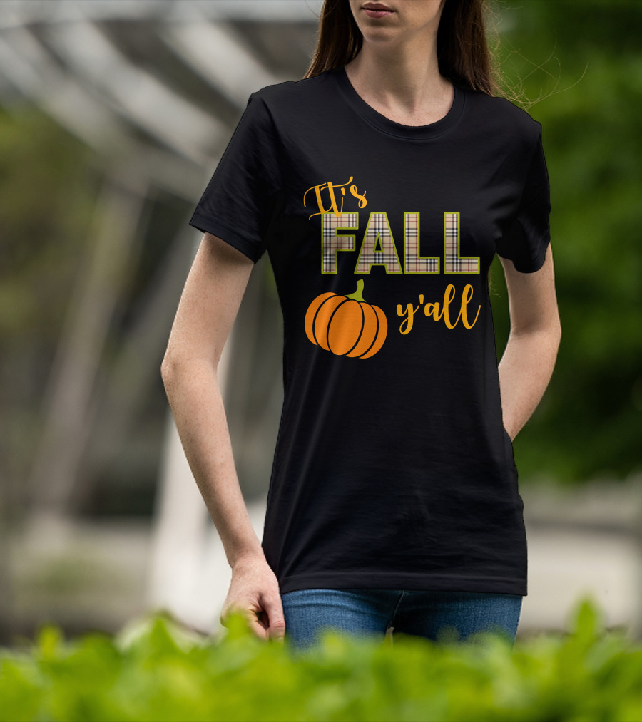 It's Fall Y'all Pumpkin T-Shirt