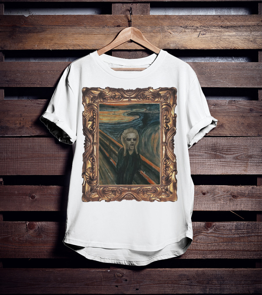 Guy Fieri The Scream Painting T-Shirt