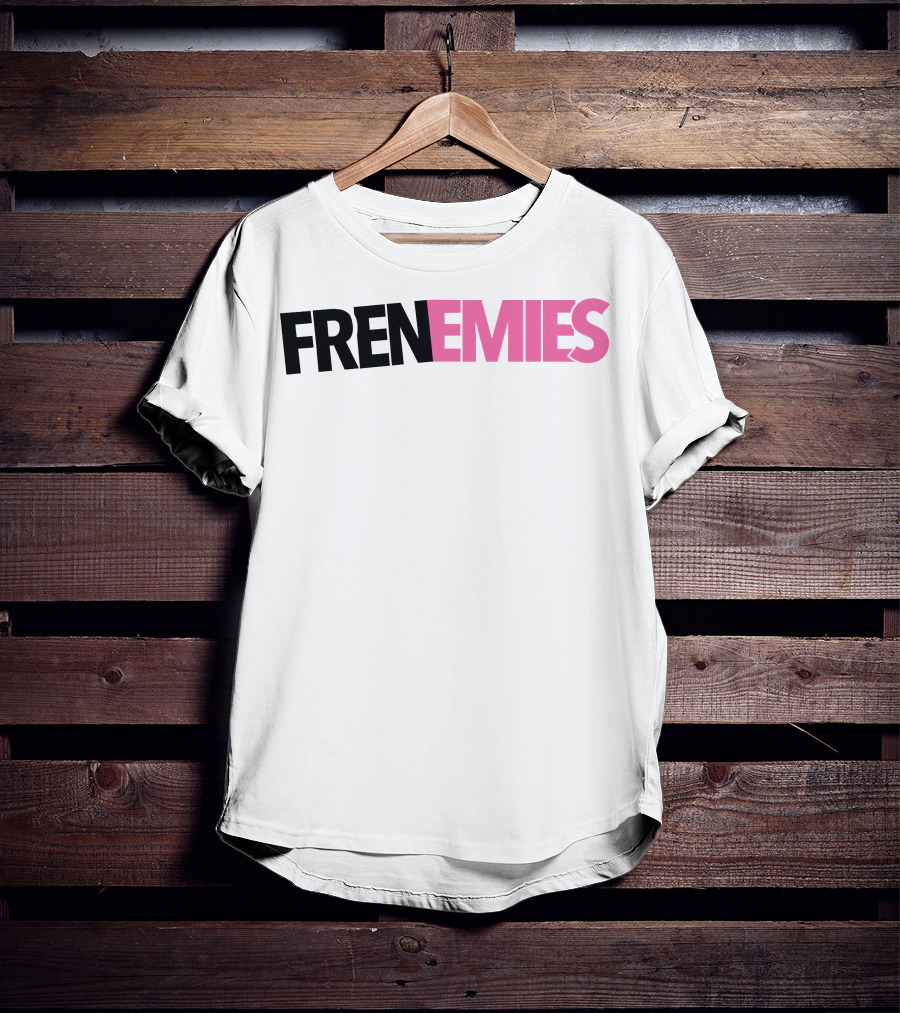 Frenemies Merchandise Logo Bold Pink T-Shirt