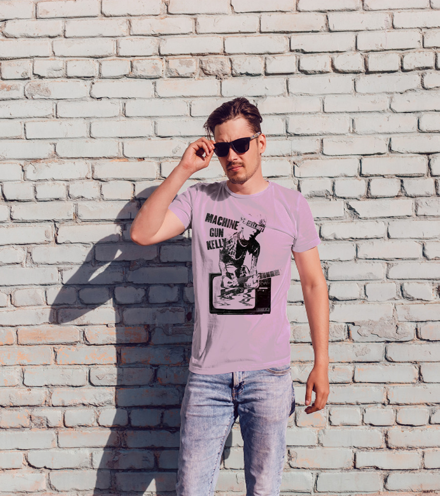 Machine Gun Kelly Sellout TV Guitar T-Shirt