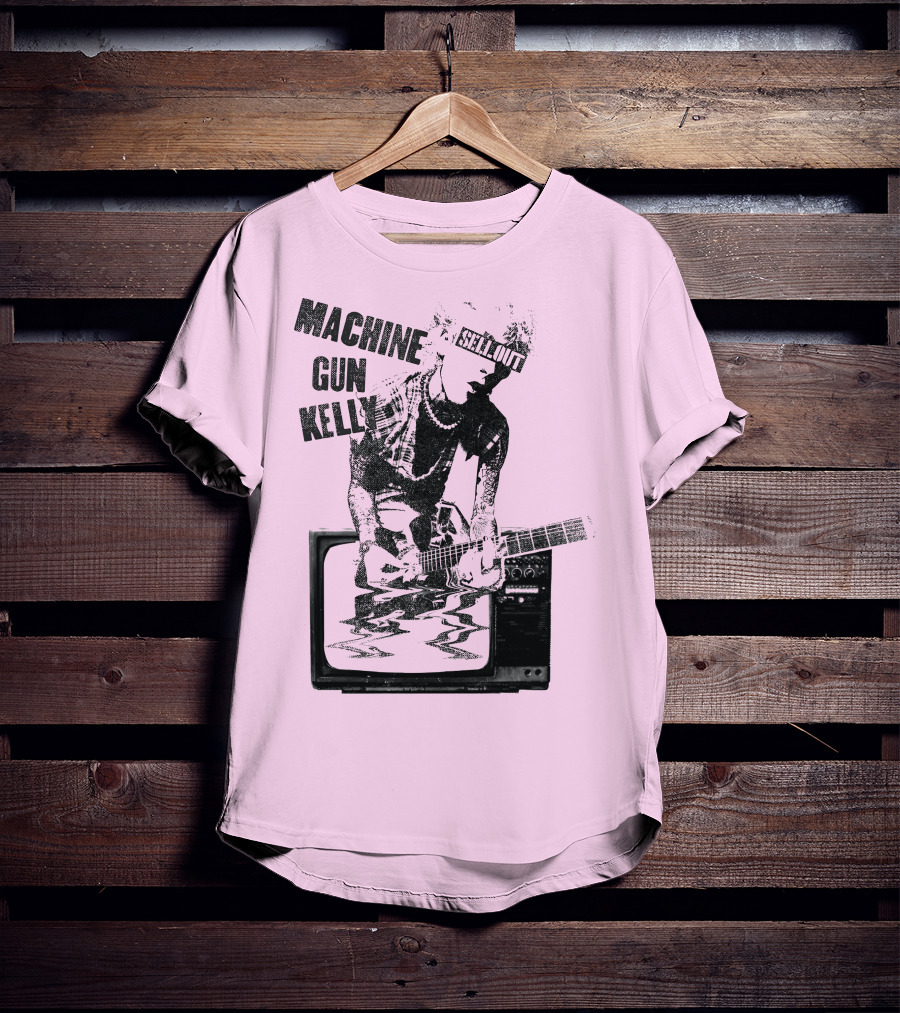 Machine Gun Kelly Sellout TV Guitar T-Shirt
