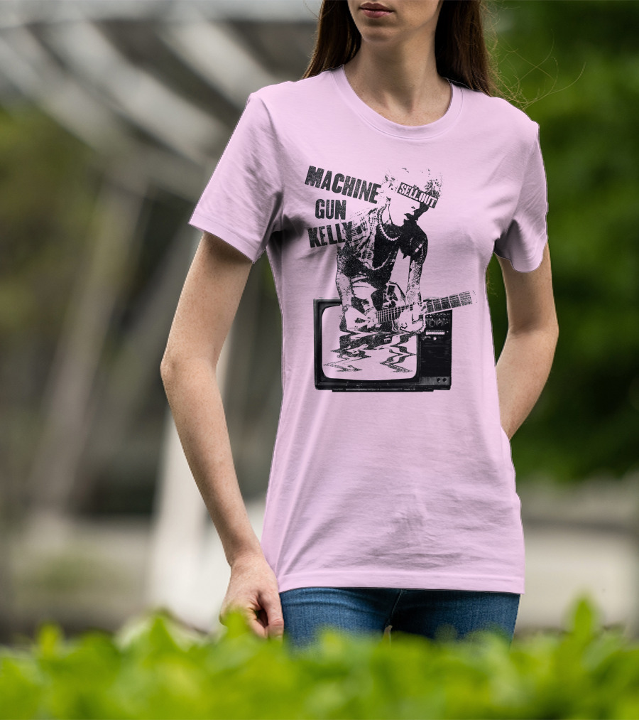 Machine Gun Kelly Sellout TV Guitar T-Shirt