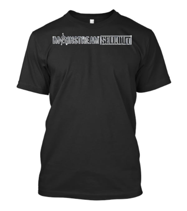 Mainstream Sellout Machine Gun Kelly Merch Chrome Print T-Shirt