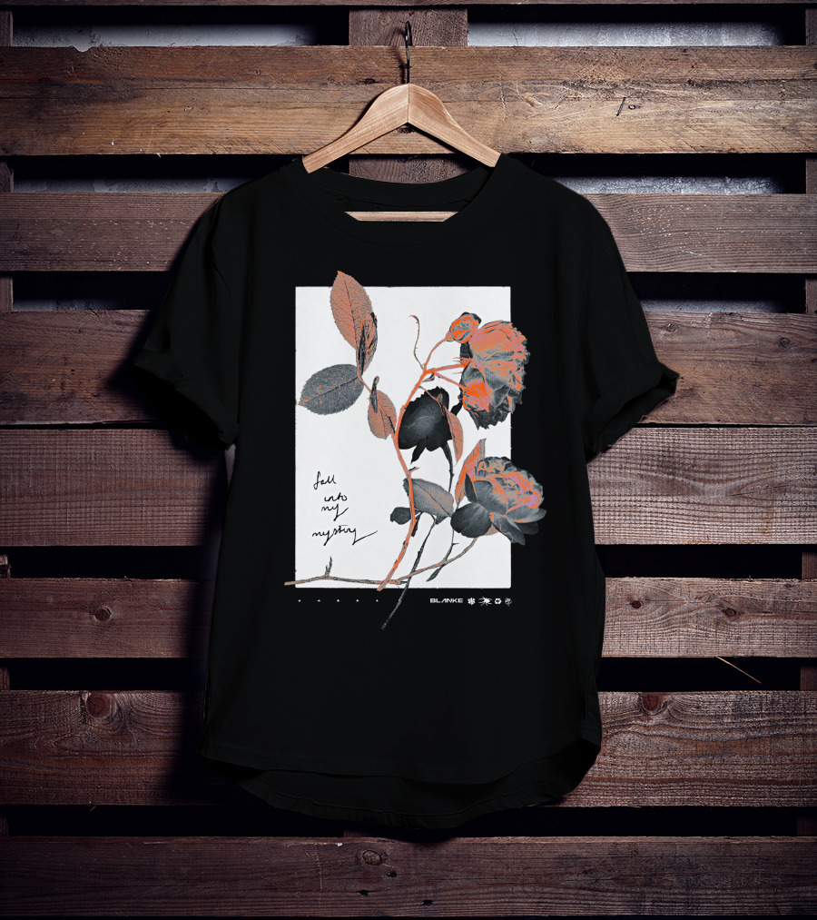 Blanke Fall Into My Mystery Roses T-Shirt
