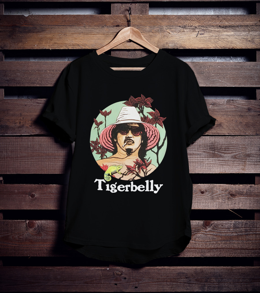 Tigerbelly Merch Hawaii Bobo Chameleon Tropical Hat Sunglasses T-Shirt