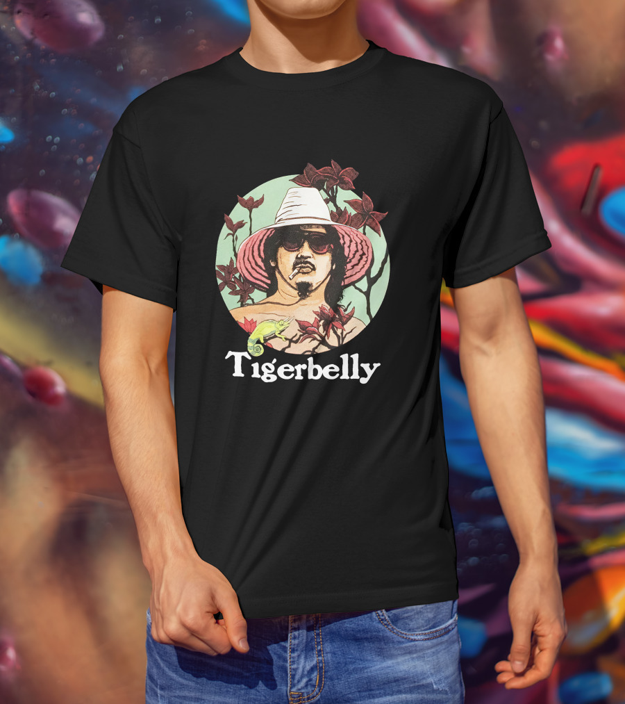 Tigerbelly Merch Hawaii Bobo Chameleon Tropical Hat Sunglasses T-Shirt
