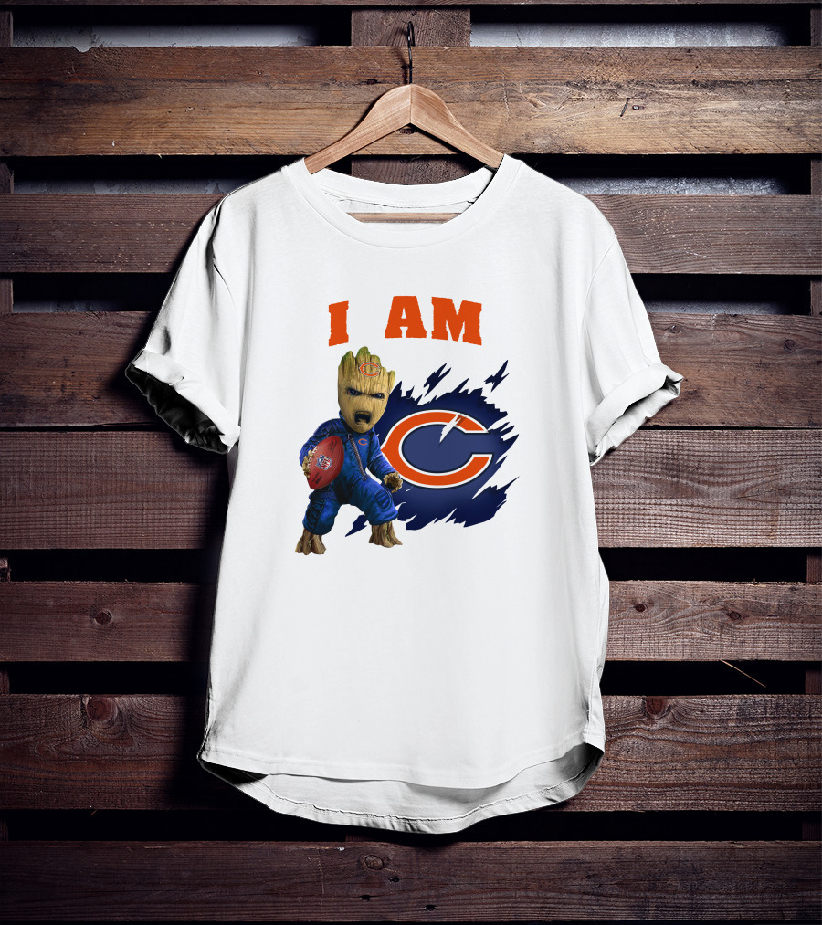 I Am Groot Chicago Bears Football C T-Shirt