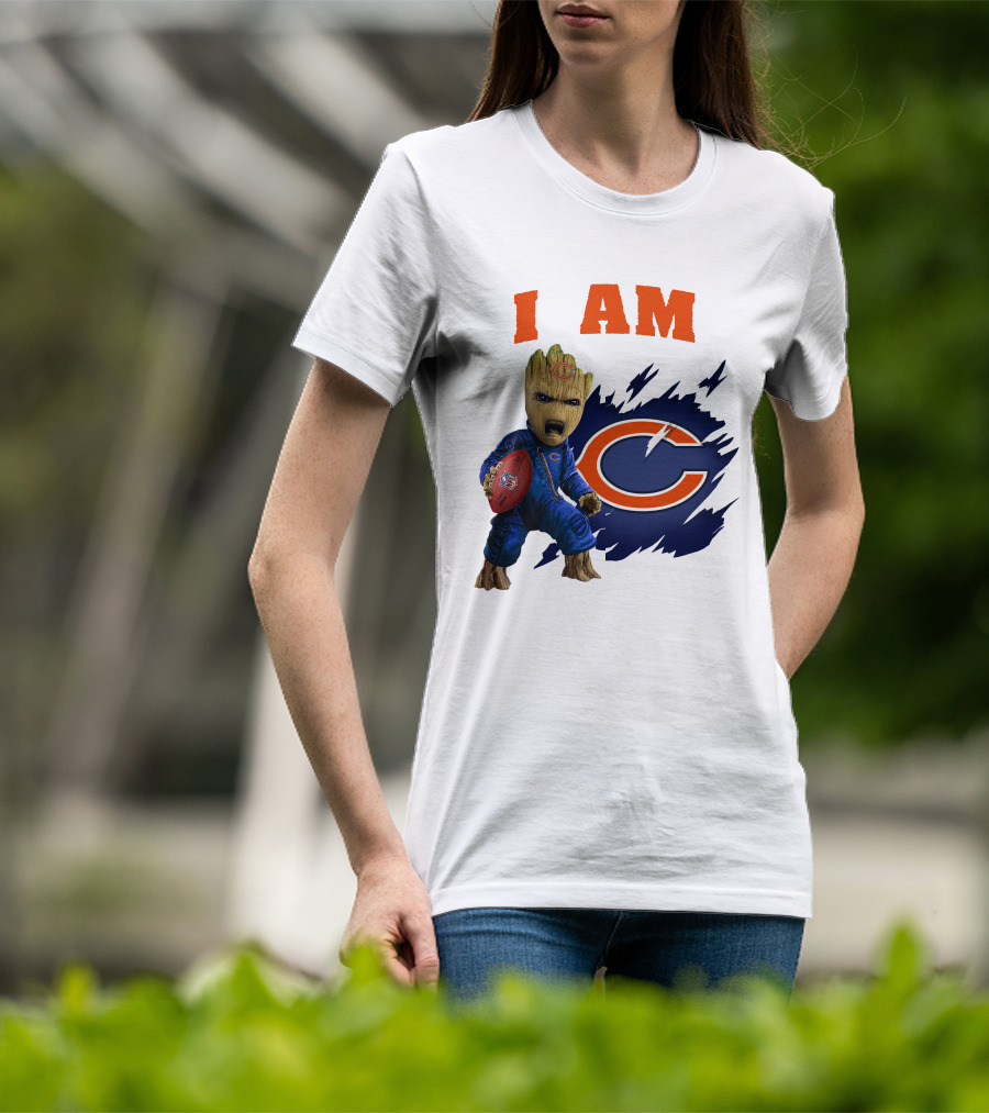 I Am Groot Chicago Bears Football C T-Shirt