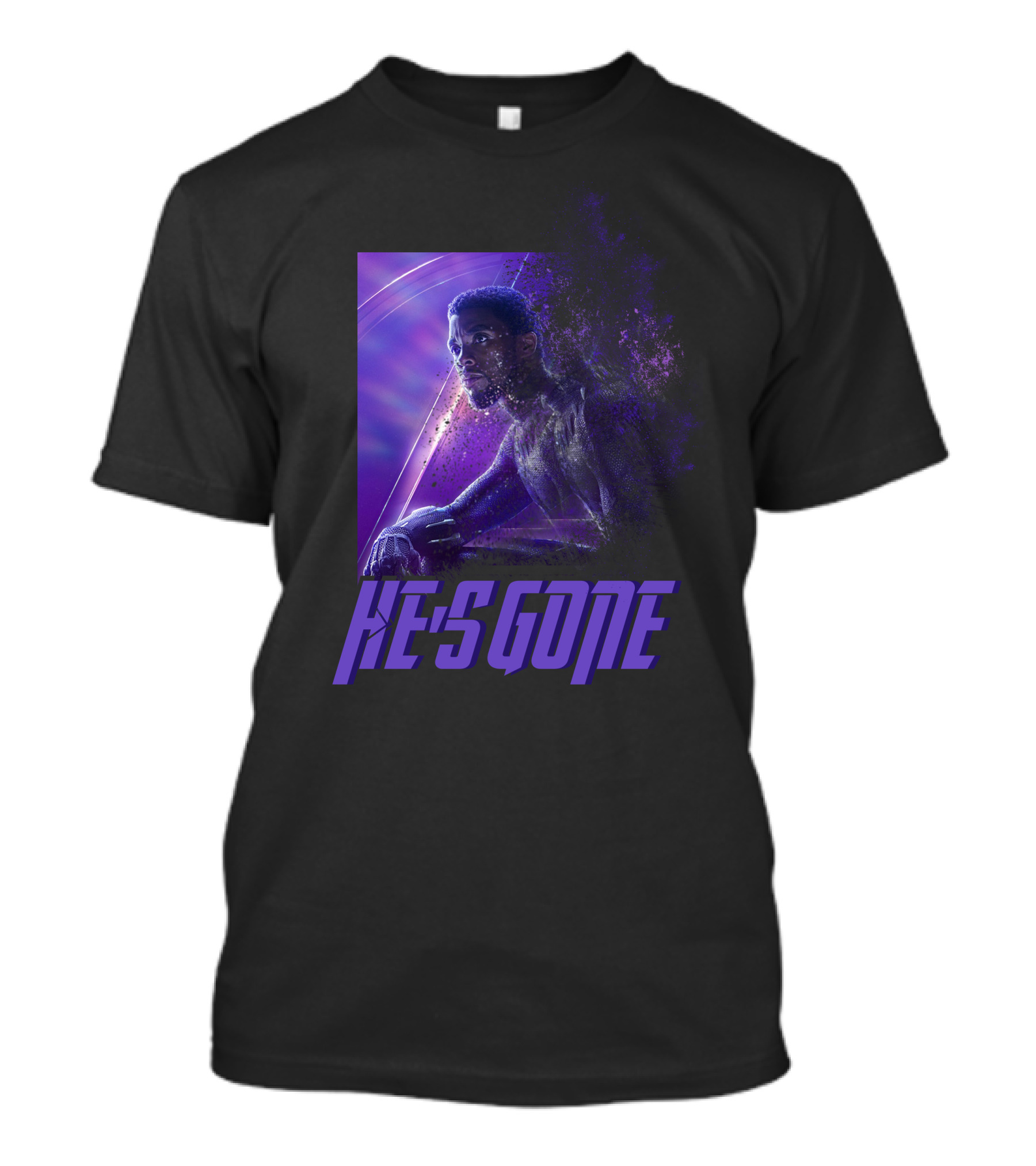 Black Panther He’s Gone Chadwick Boseman T-Shirt