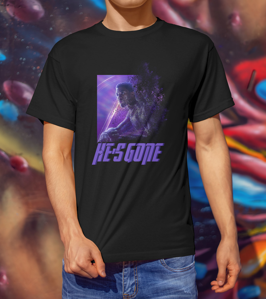 Black Panther He’s Gone Chadwick Boseman T-Shirt