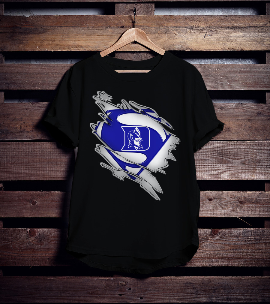 Duke Blue Devils Superman Icon T-Shirt