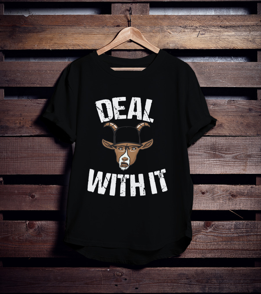 Deal With It Free Joe Kelly Goat T-Shirt