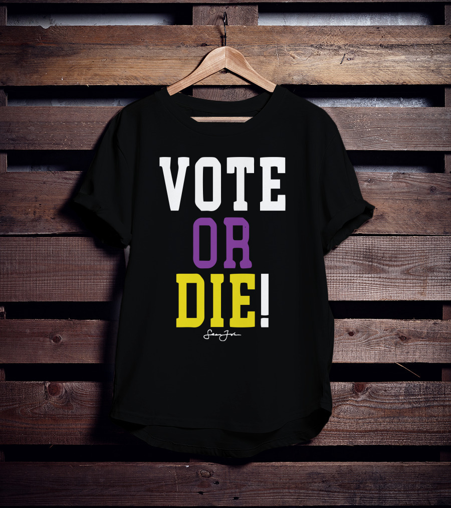Vote Or Die Lebron James Signature T-Shirt