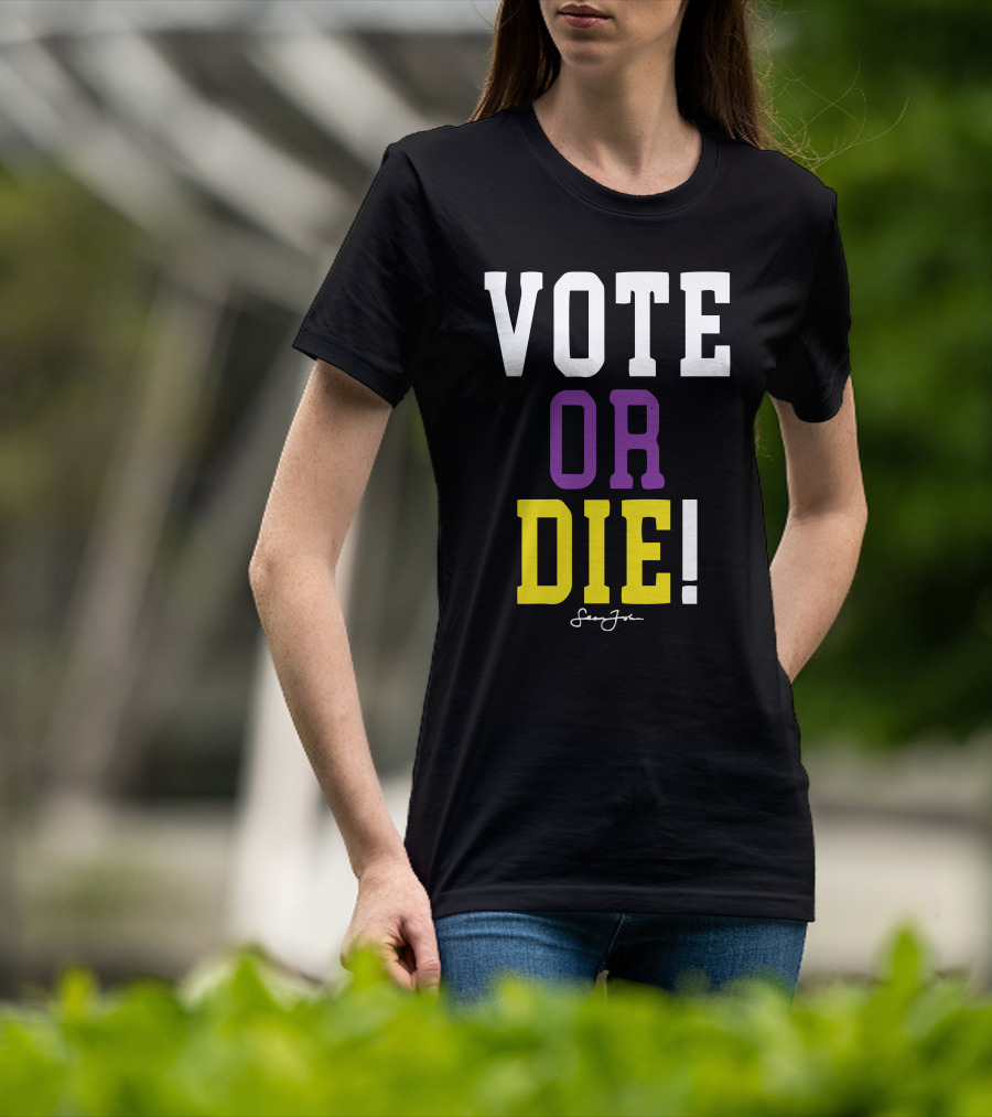 Vote Or Die Lebron James Signature T-Shirt