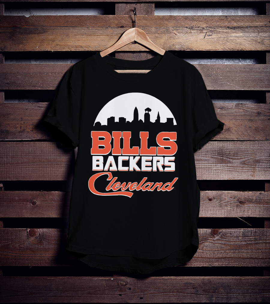 Bills Backers Cleveland Skyline T-Shirt