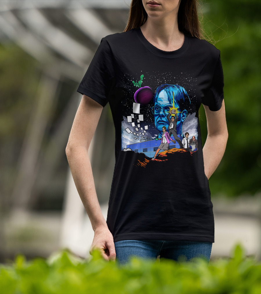 Star Wars Office Dwight Force Battle Galaxy Adventure T-Shirt