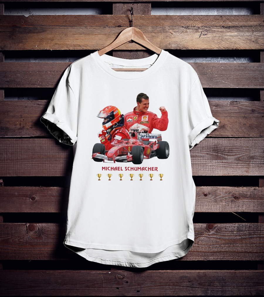 Michael Schumacher Ferrari Racing Champion Thank You For The Memories T-Shirt
