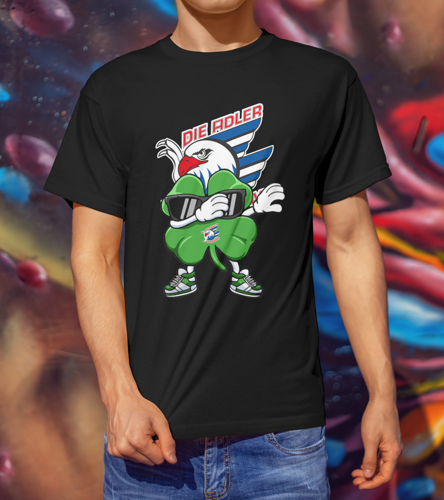 Die Adler Mannheim Lucky Clover Sports T-Shirt