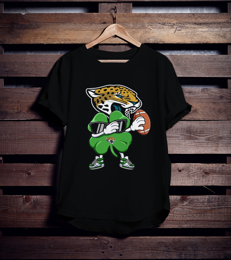 Jacksonville Jaguars Shamrock Cool Football T-Shirt
